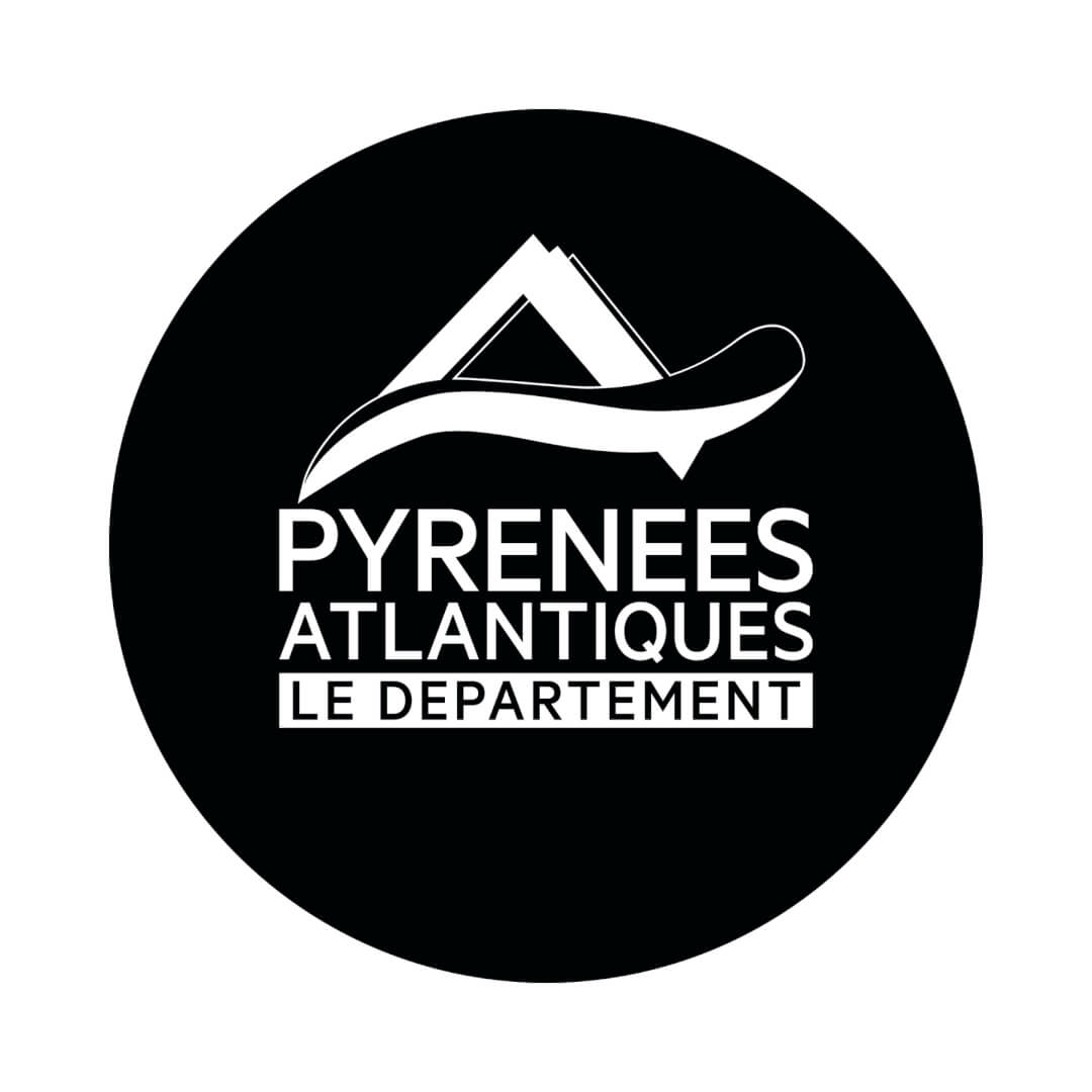 Pyrénées Atlantiques - logo noir